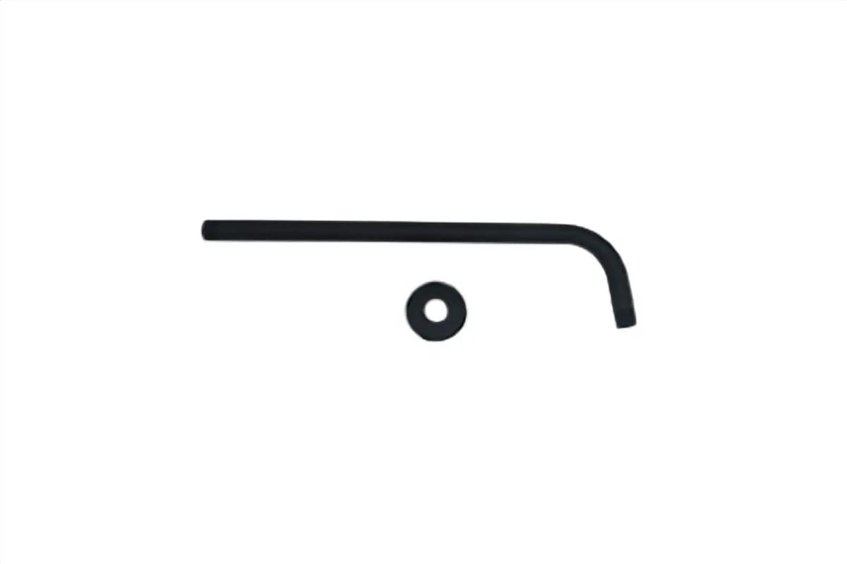 Brazo para Regadera 40 cm Negro MEER - CUE-011