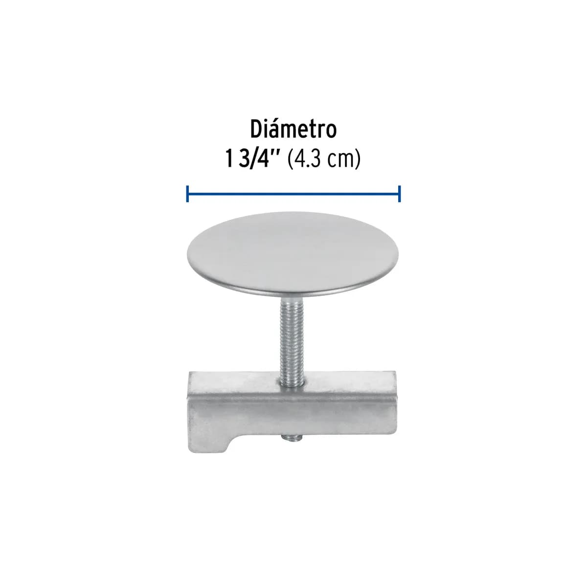 Cubretaladro de Acero Inoxidable 1-3/4" Cromo Foset - 49595