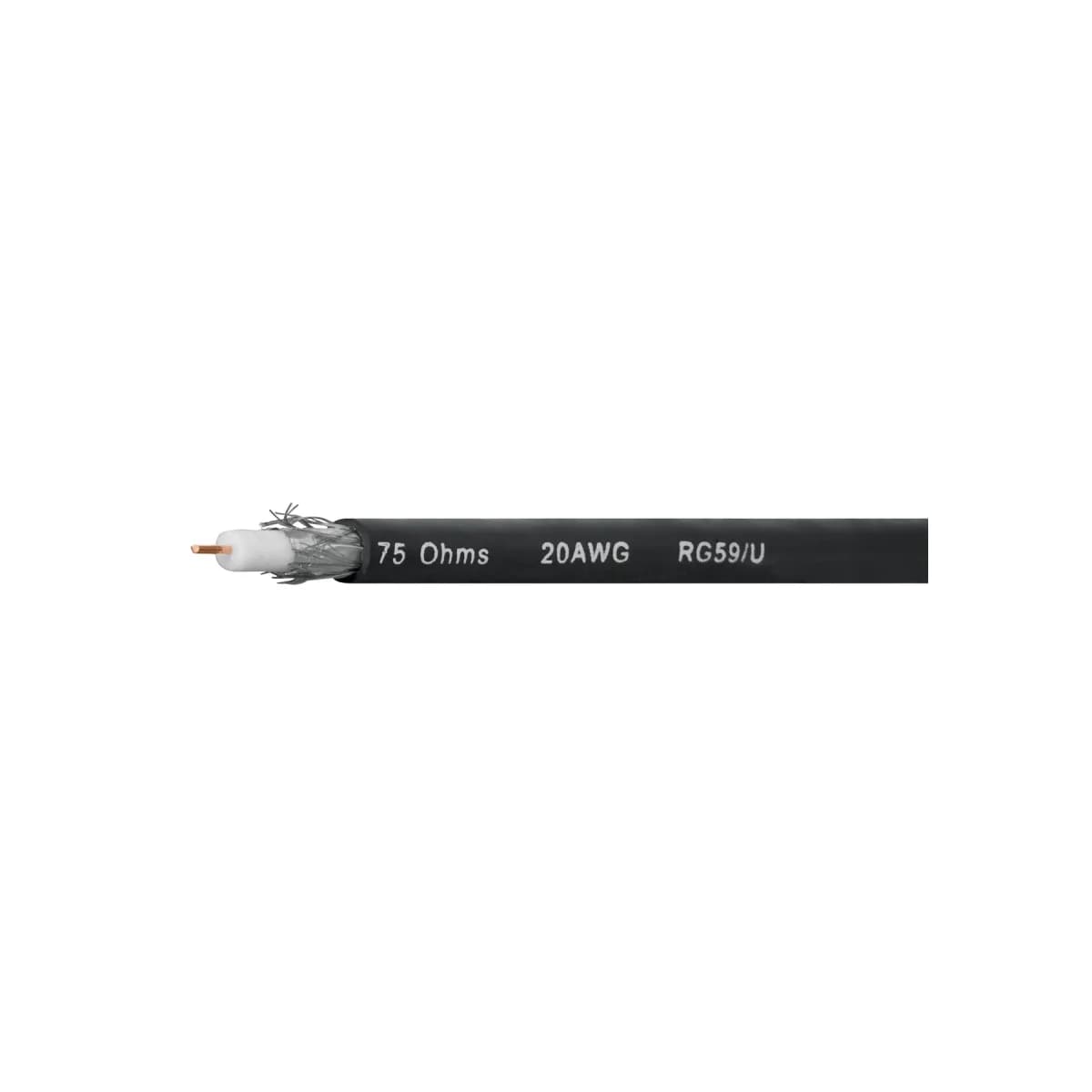 Cable Coaxial RG6 Volteck - Tramo de 5 Metros
