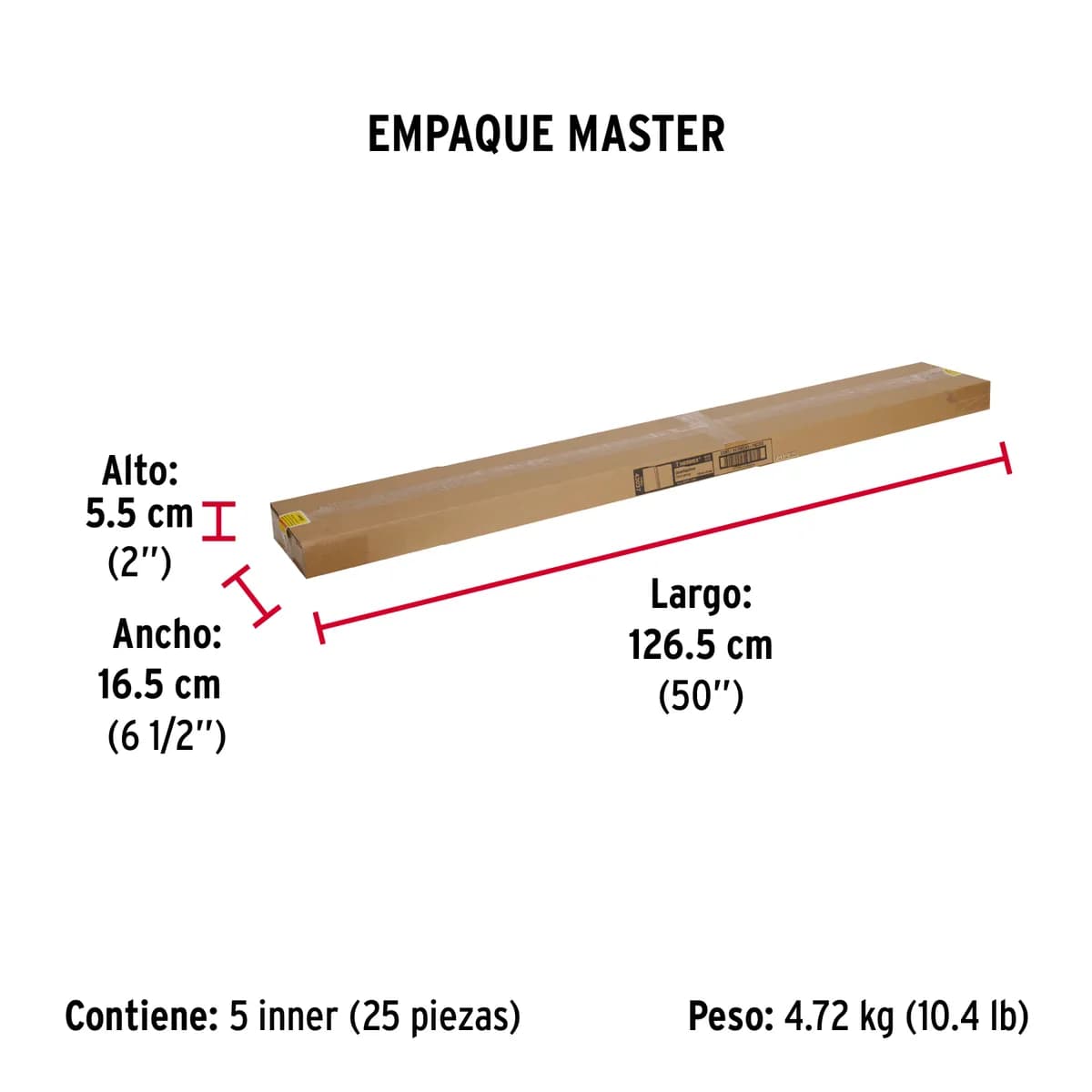 Guardapolvo Fijo 120 cm Negro Hermex - 43037