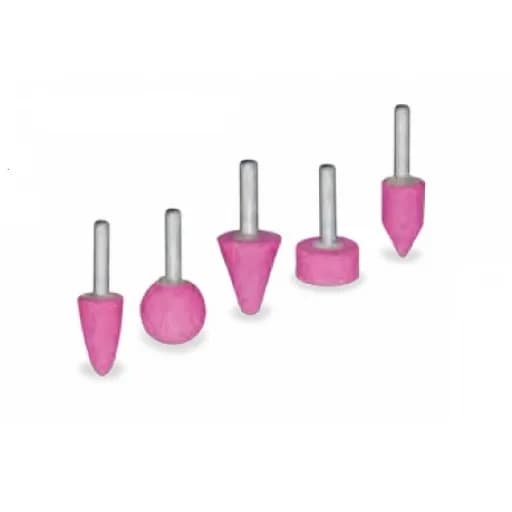 Juego de 5 Piedras Montadas Grano 60 Zanco 1/4" Santul - 8045