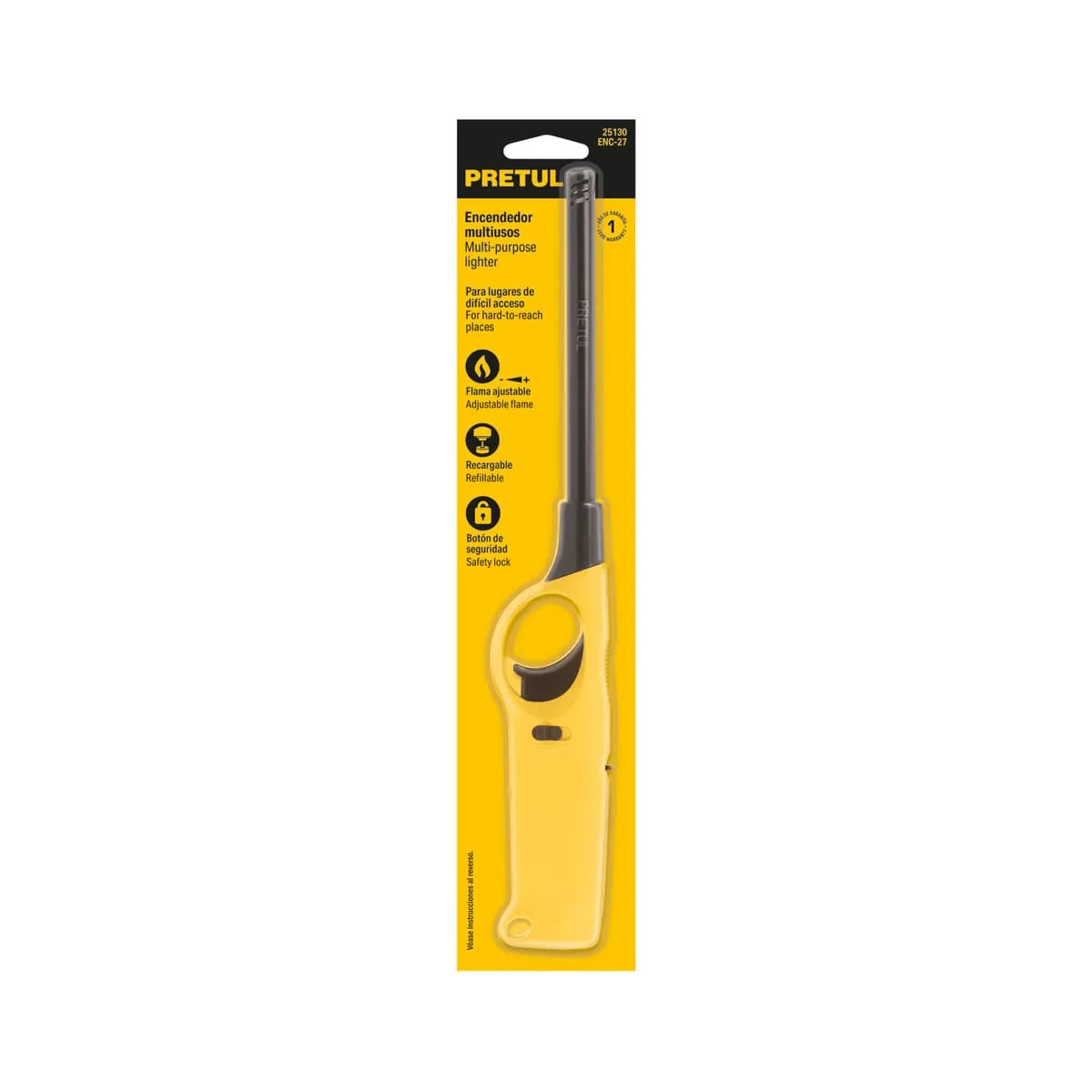 Encendedor Multiusos Recargable 27 cm Pretul - 25130