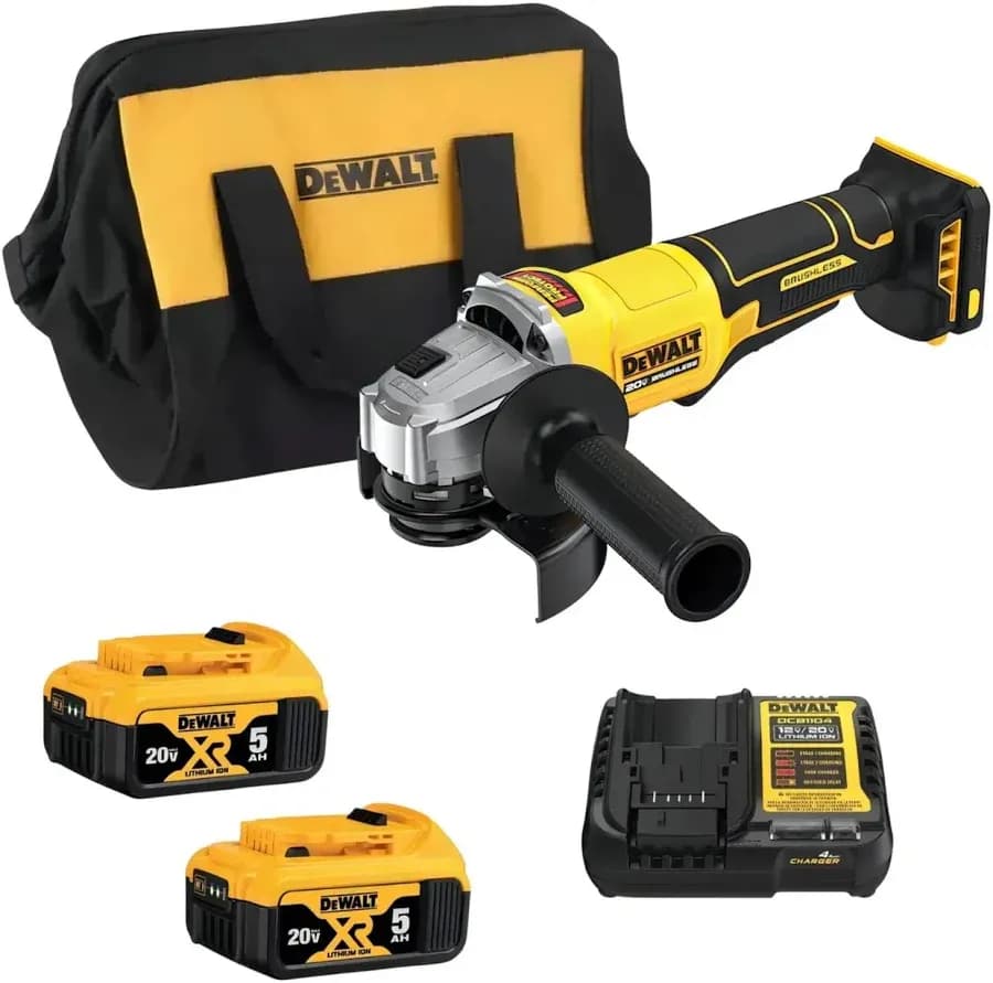 Esmeriladora Angular 4 1/2" 20V DeWalt - DW-DCG408P2
