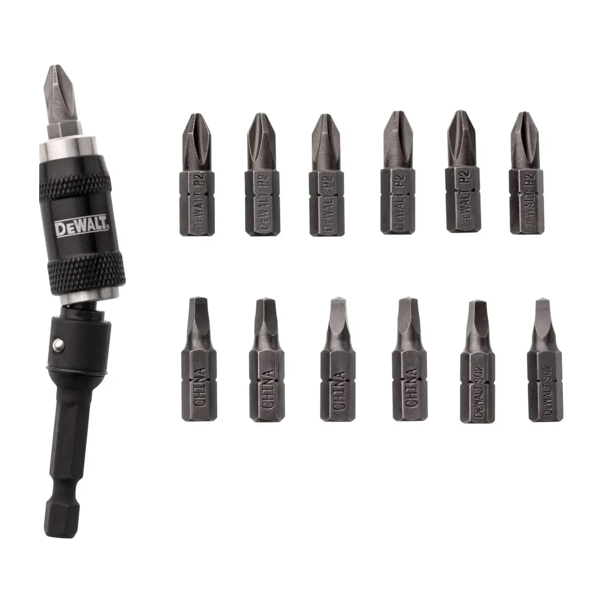 Juego de Puntas con Portapuntas Pivotante 14 Piezas DeWalt - DW-DWPVTC14