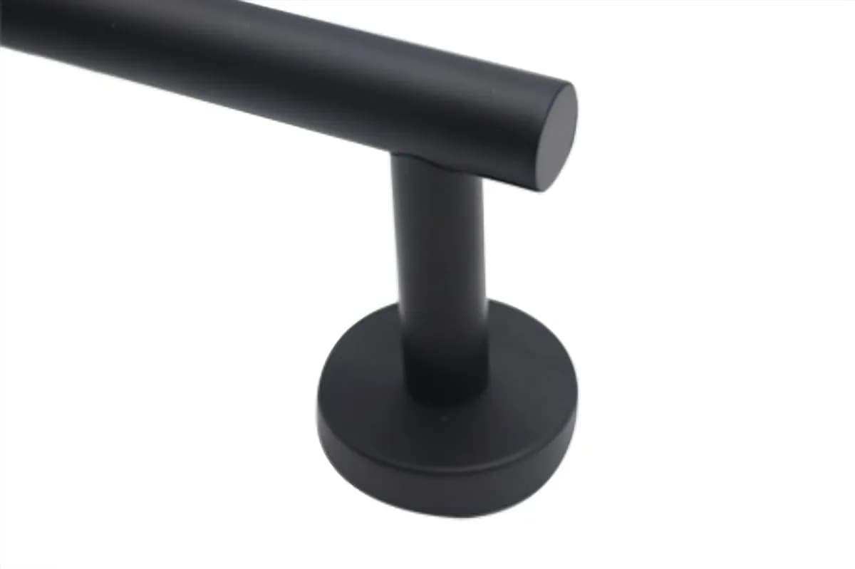 Juego de Accesorios para Baño 4 Piezas Negro Mate Meer - ACC-014
