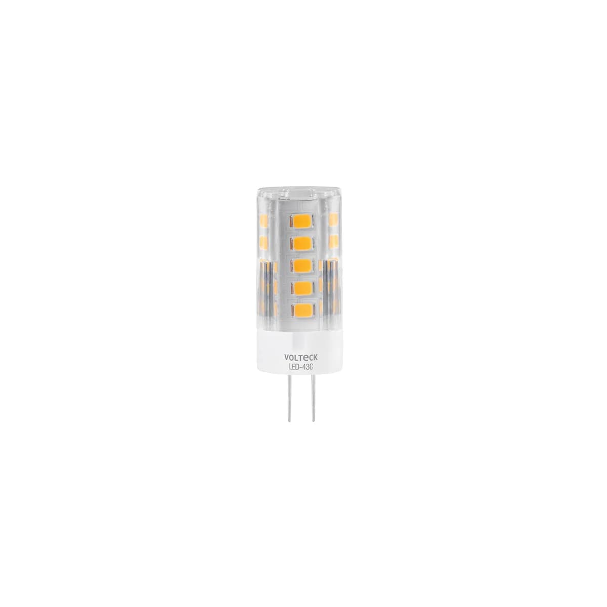 Foco LED 3 W Tipo Cápsula 2700 K Luz Ámbar Volteck - 48103