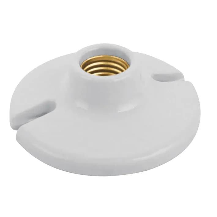 Portalámpara Redondo para Techo de Porcelana 4" AKSI - 117563