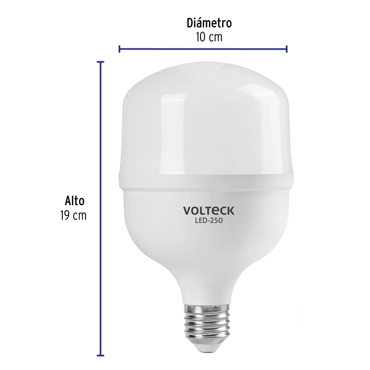 Foco LED de Alta Potencia 30 W (250 W) Luz Fría Volteck - 46226