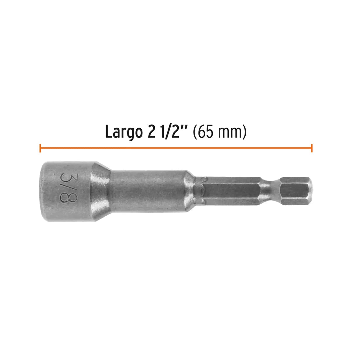 Estuche con 5 Dados Magnéticos 3/8" Truper - 12940