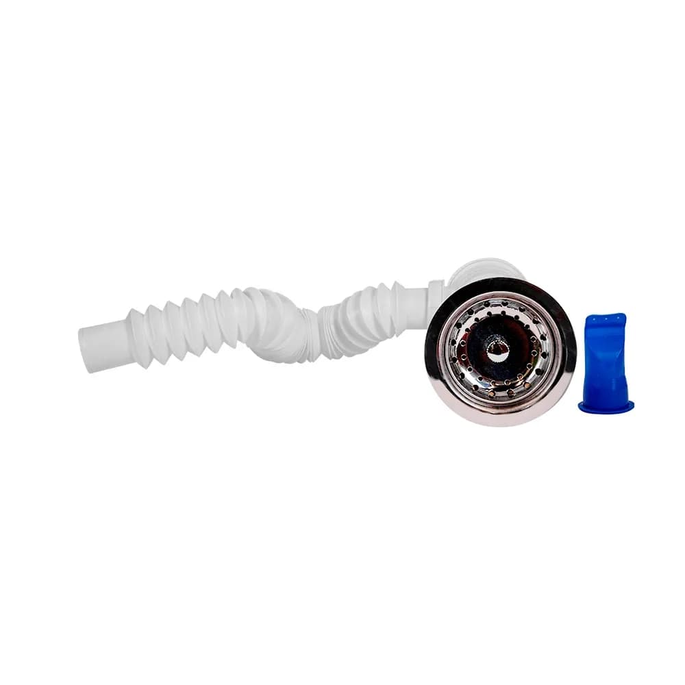 Céspol Flexible con Contra de Acero Inoxidable Bote Grande 55 cm Fleximatic - 2335A