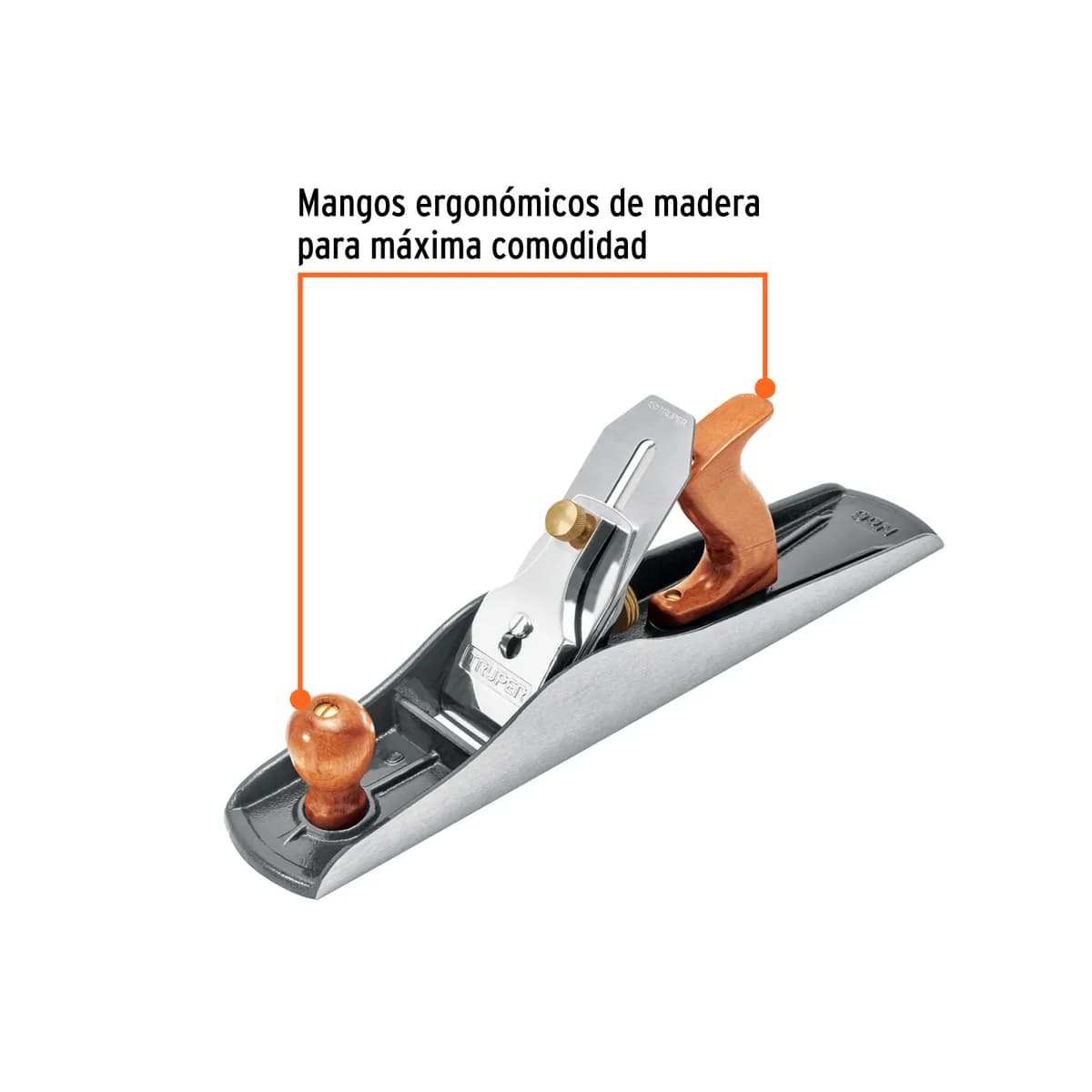 Cepillo Carpintero Base Estriada #5 Truper - 12015
