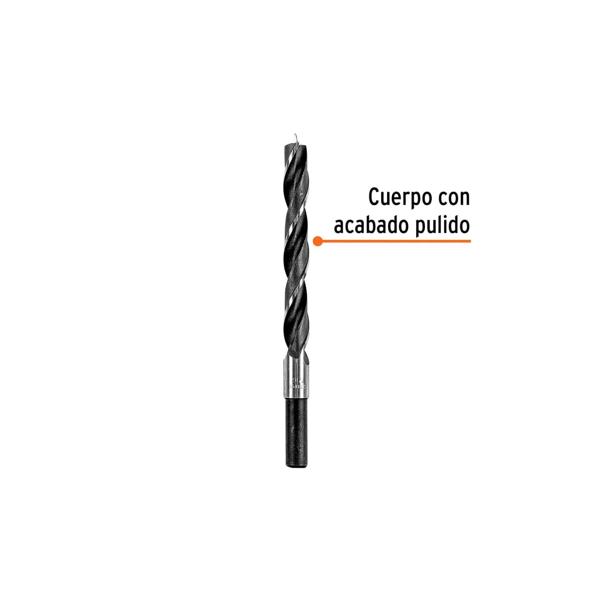 Broca con Punta Centradora para Madera 7/16" Truper - 101695