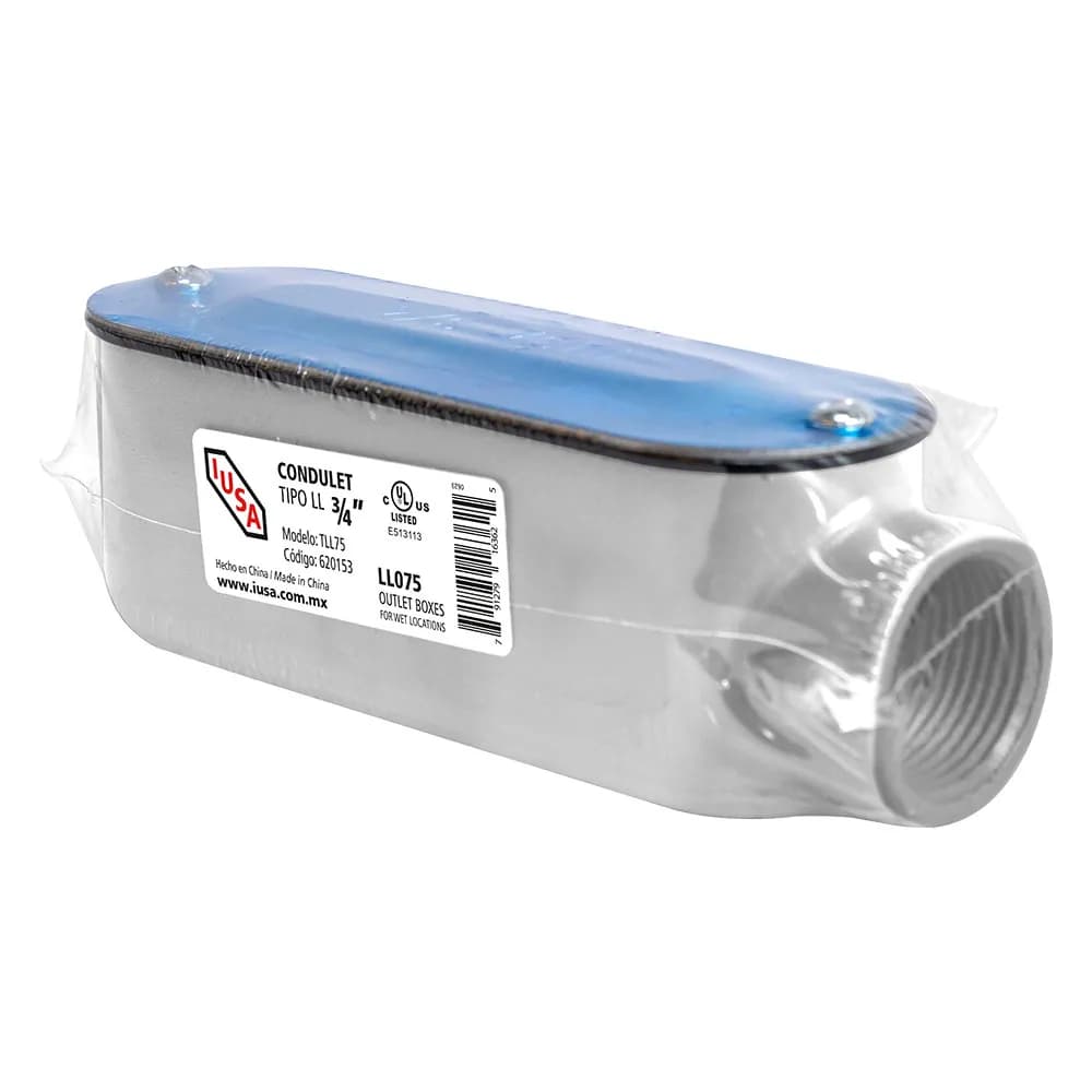 Condulet Ovalado Tipo LL 3/4" IUSA - 620153