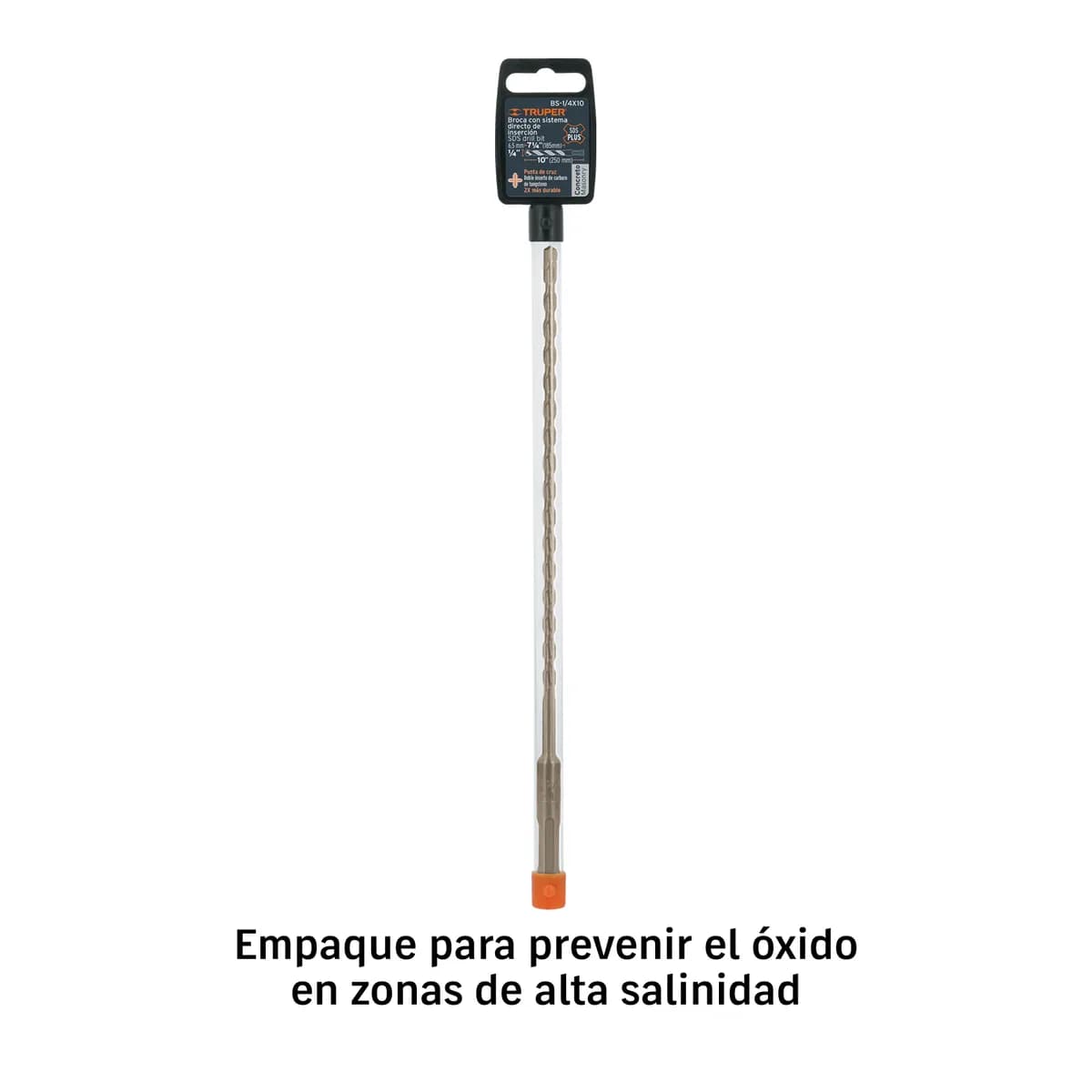 Broca SDS Plus 1/4" x 10" Truper - 11266