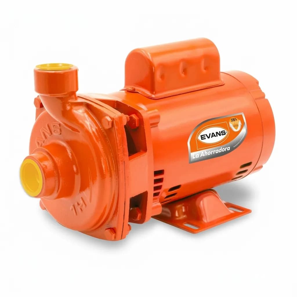 Bomba Centrífuga 1/4 HP Evans 1HME025 Hierro Gris 127V