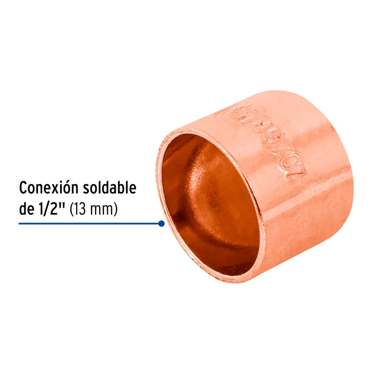 Tapón Capa de Cobre 1/2" Foset - 49707