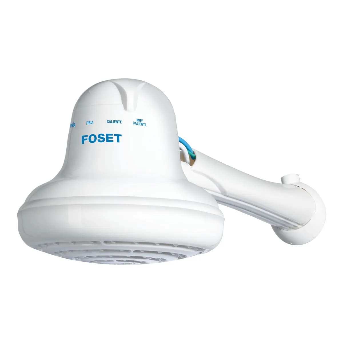 Regadera Eléctrica 4 Temperaturas 16.5 cm Foset - 40237