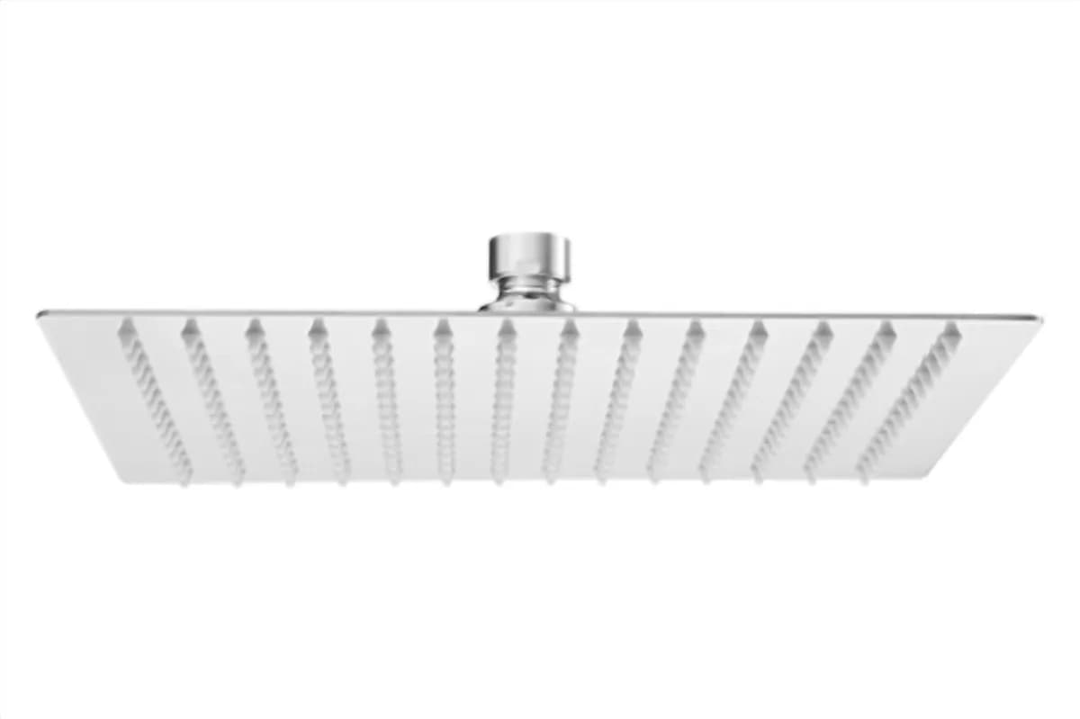 Regadera Cuadrada 8" de Acero Inoxidable Deluxe MEER - RC11