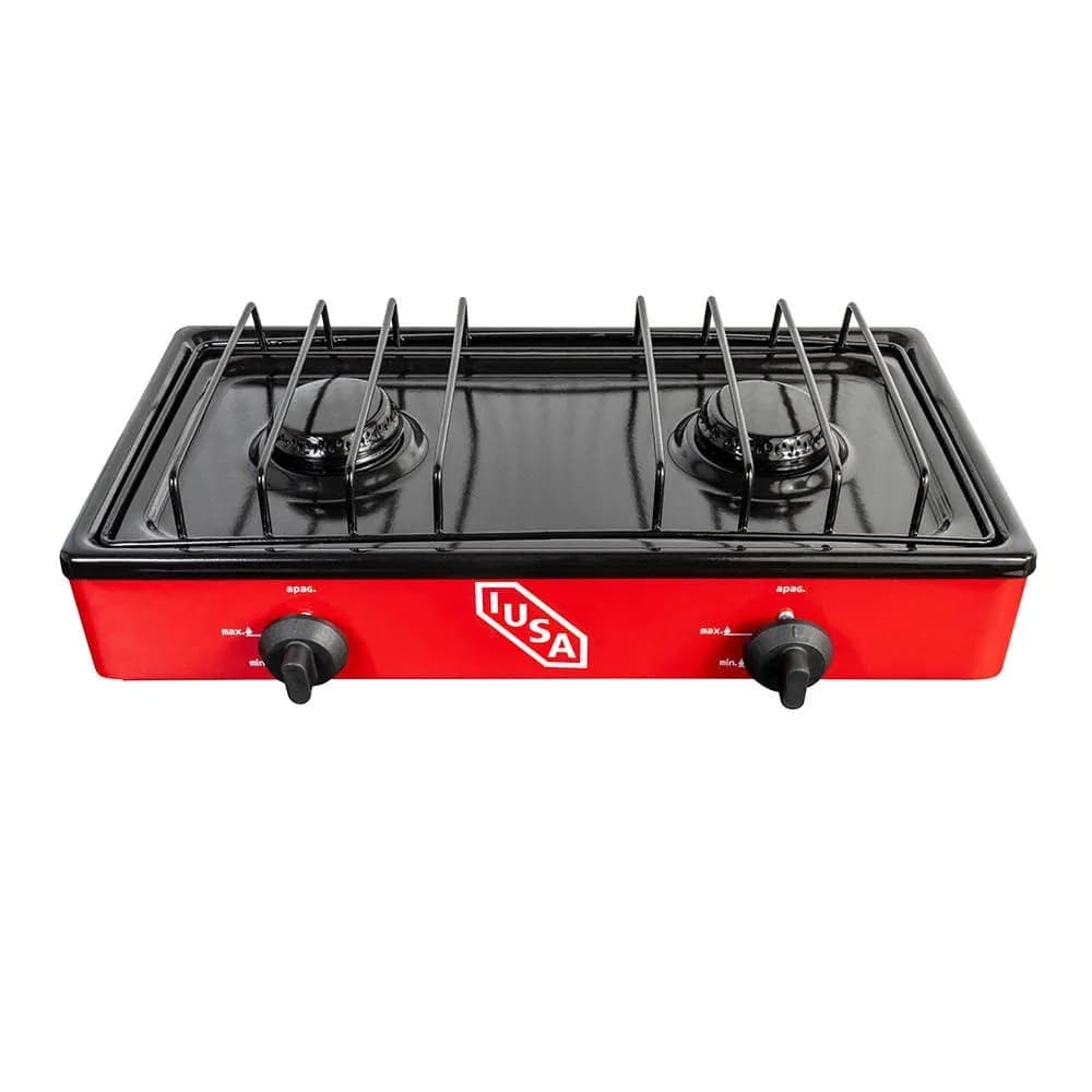 Parrilla de 2 Quemadores PS2Q Roja IUSA - 604973