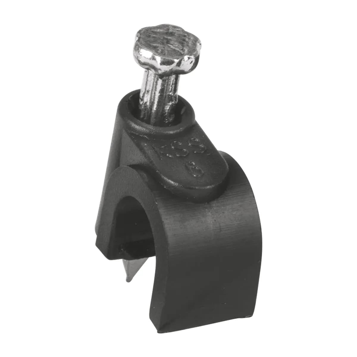 Bolsa con 20 Grapas Blancas 6 mm para Cable Redondo Volteck - 48272