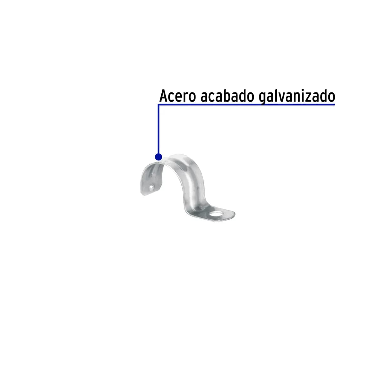 Abrazadera Tipo Uña 1/2" Volteck - 46920