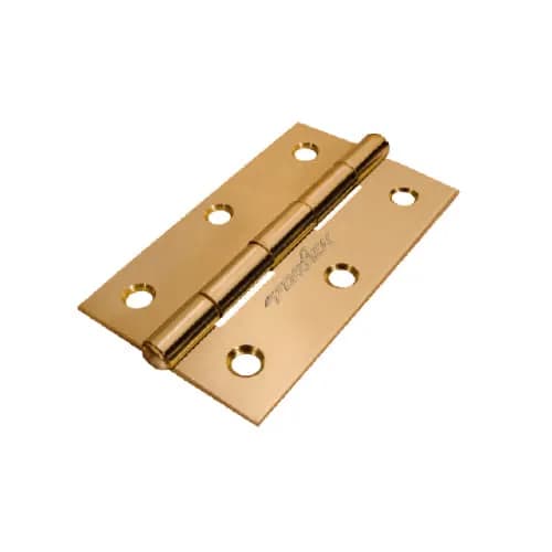 Bisagra Rectangular de Acero Latonado 3" x 2" AKSI - 106415