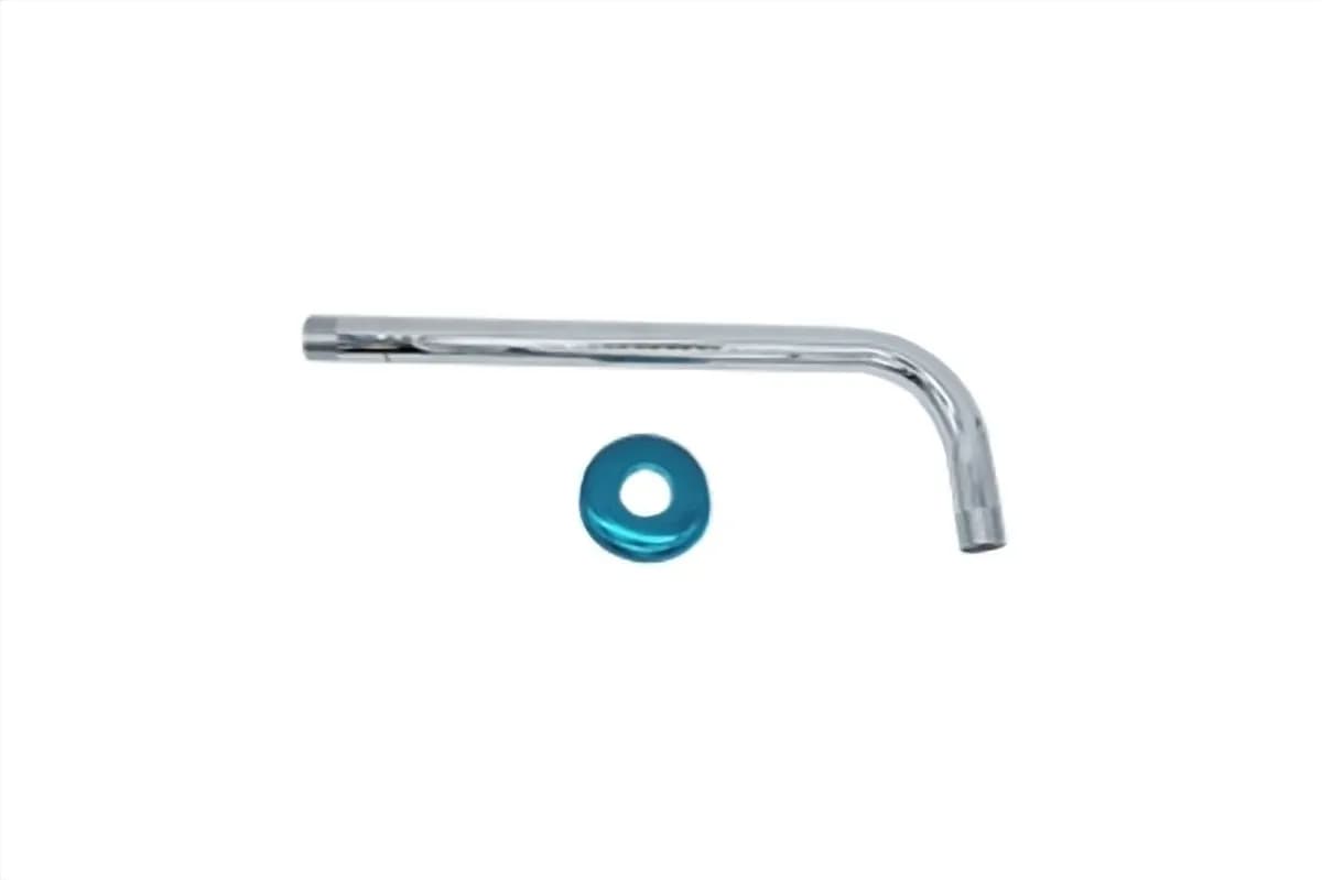 Brazo para Regadera 30 cm Acero Inoxidable MEER - CUE-002