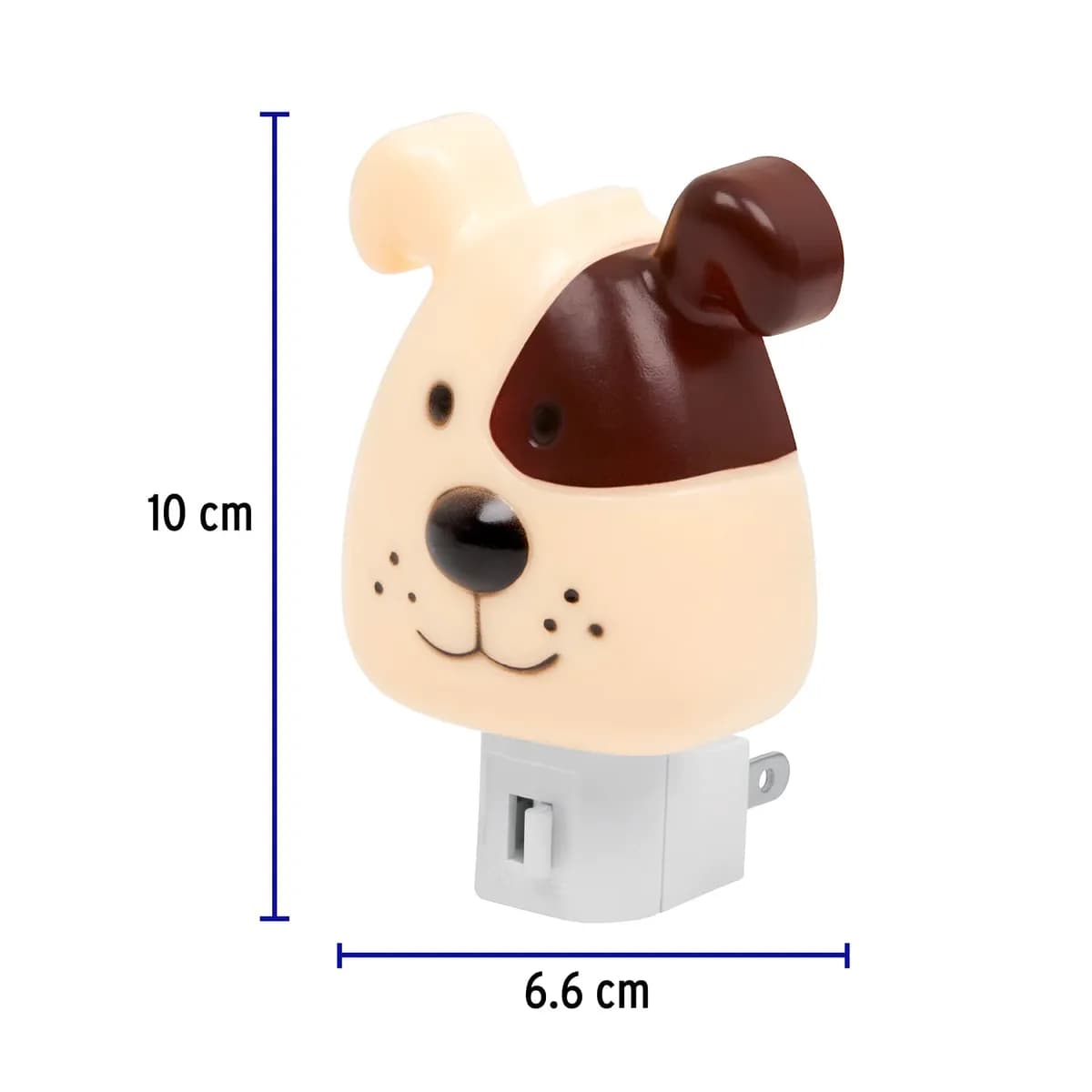 Luz de Noche con Lámpara E12 Diseño Perro Volteck - 46135