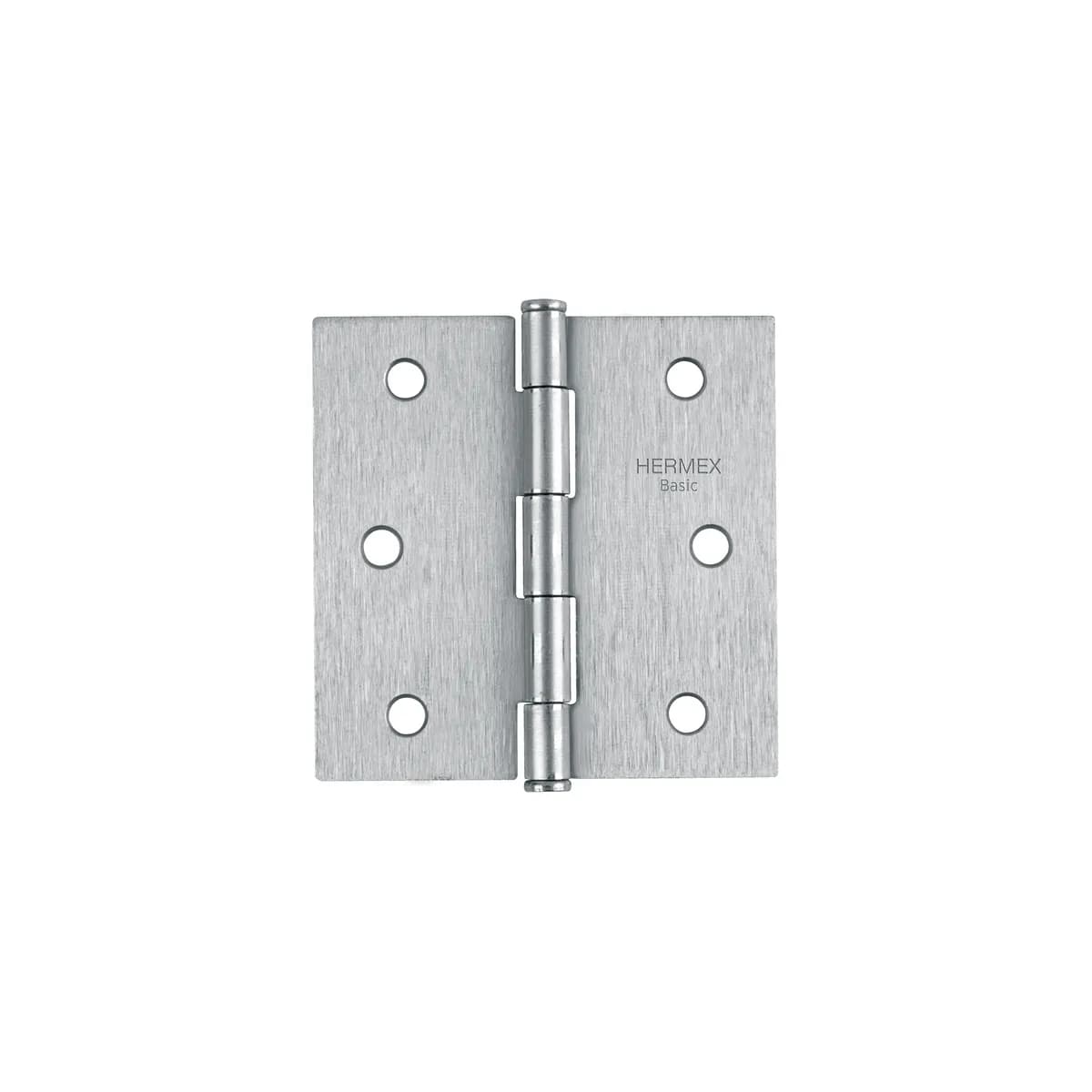 Bisagra Cuadrada 3" Satinada Cabeza Plana Truper - 23687