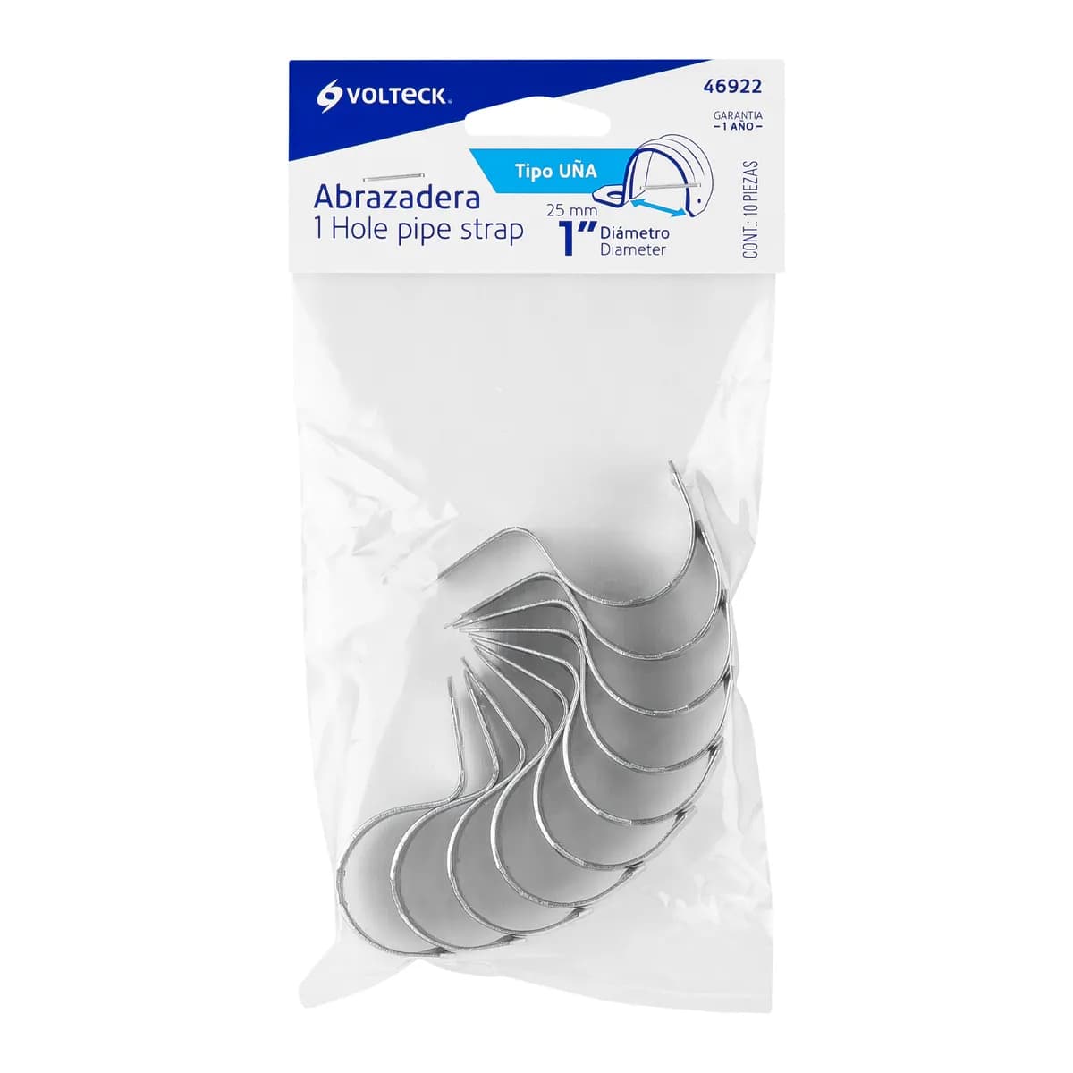 Abrazadera Tipo Uña 1/2" Volteck - 46920
