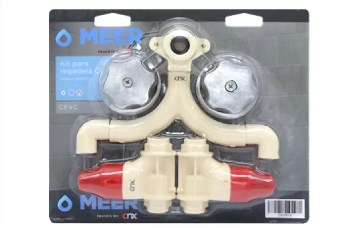 Kit para Regadera de CPVC MEER - CKVR13
