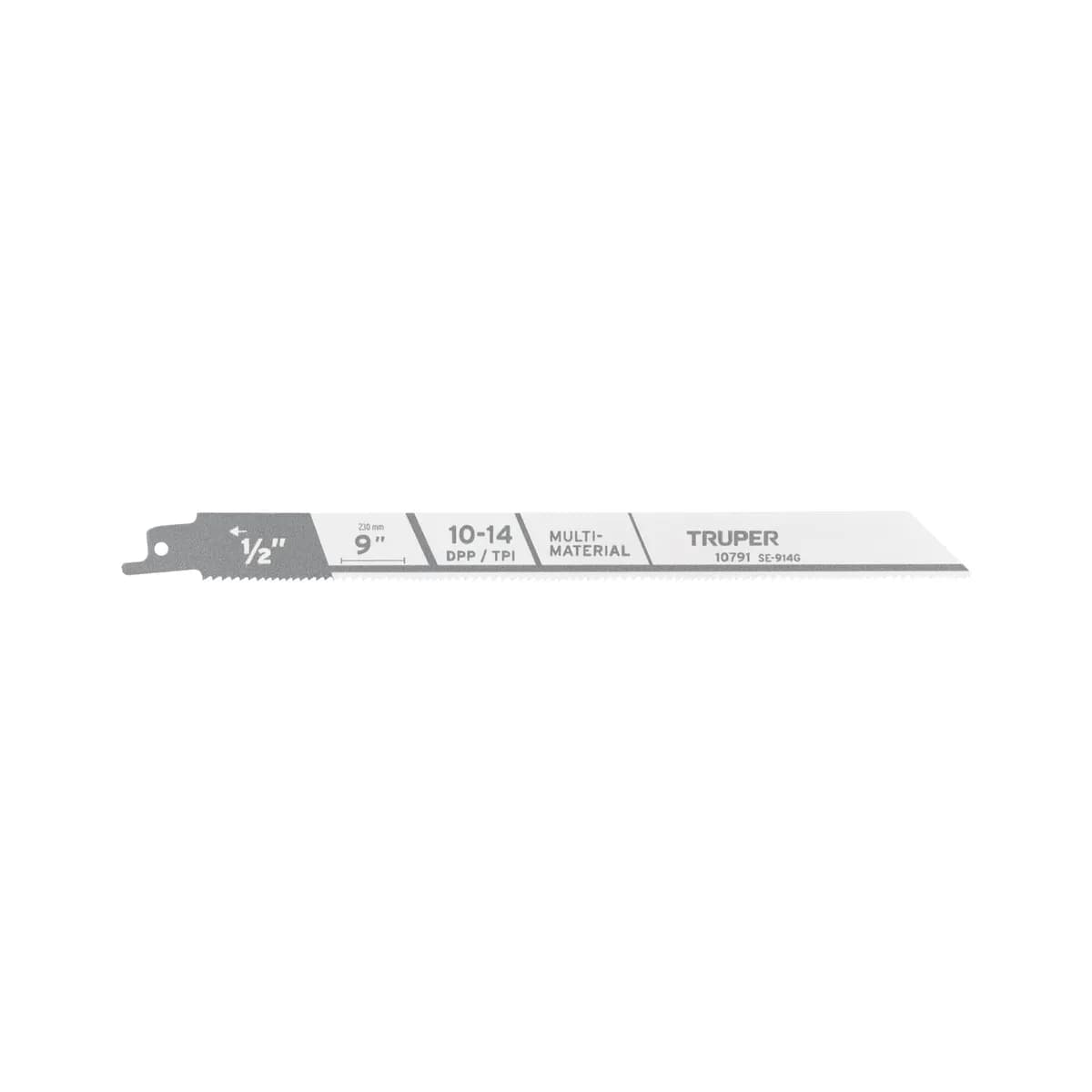 2 Seguetas para Sierra Sable 9" 10-14 DPP Uso General Truper - 10791