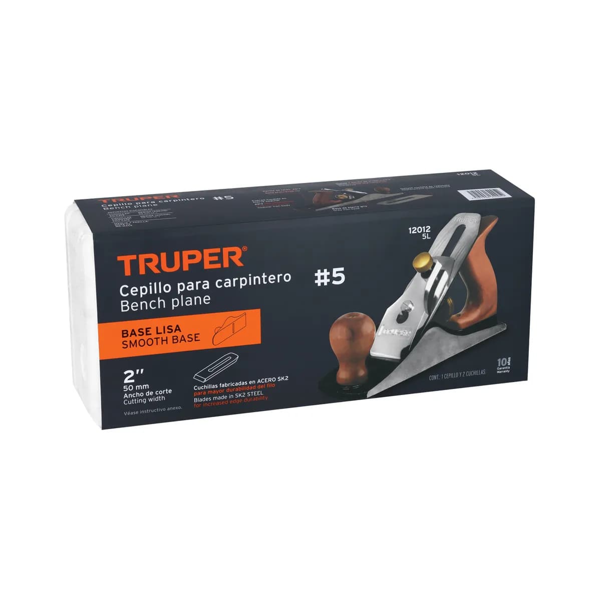 Cepillo Carpintero Base Lisa #5 Truper - 12012