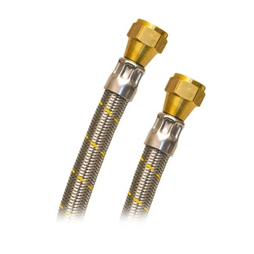 Conector Flexible para Gas COFLEX Uso Comercial 1/2" Flare x 1/2" Flare