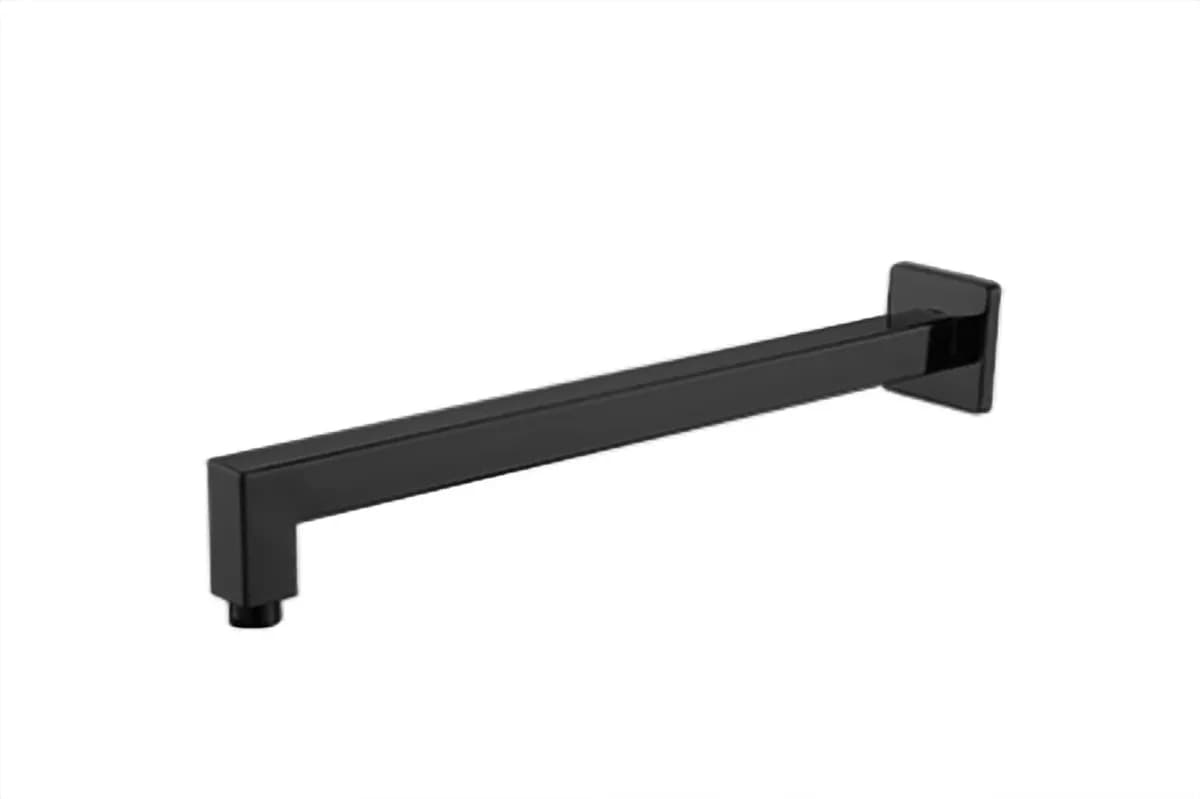 Brazo para Regadera 40 cm Acero Inoxidable Negro MEER - CUE-017