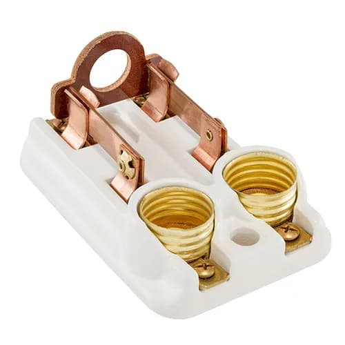 Interruptor de Navaja 2 Polos 1 Tiro con Portafusibles de Tapón IUSA - 310779