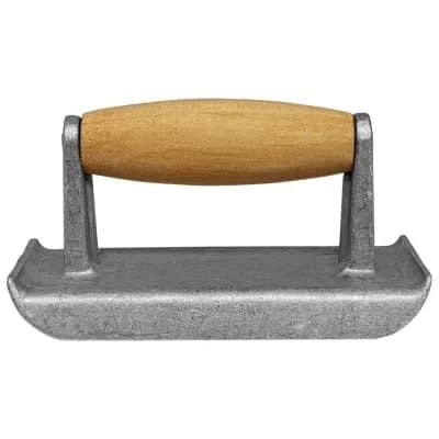 Volteador de Aluminio 75 x 150 mm con Mango de Madera Gimbel - 14LLANA007SM