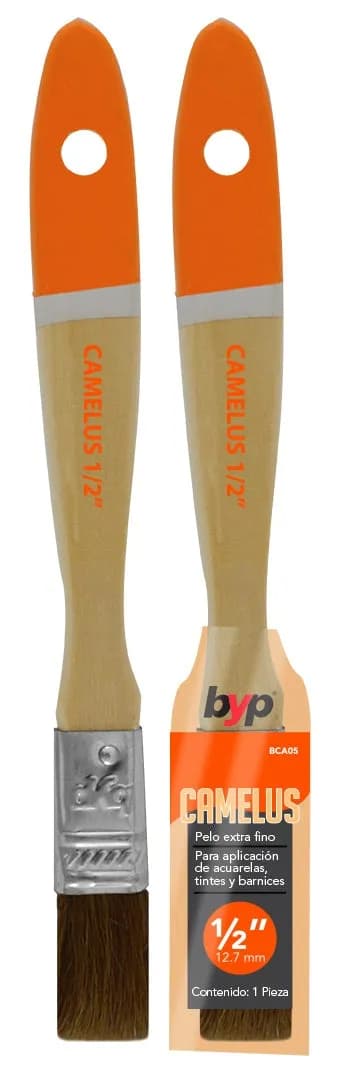 Brocha Camelus 1/2" BYP - BCA05