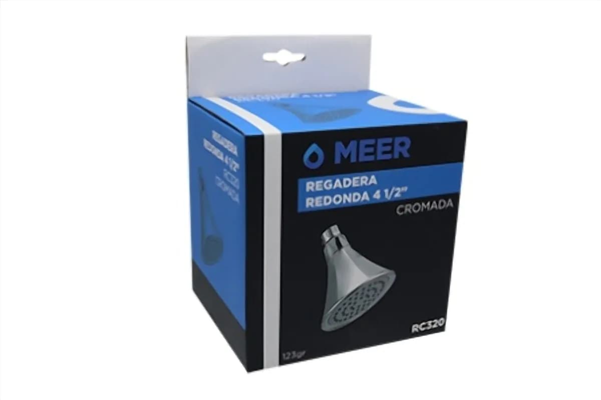 Regadera Redonda 4 1/2" MEER - RC320