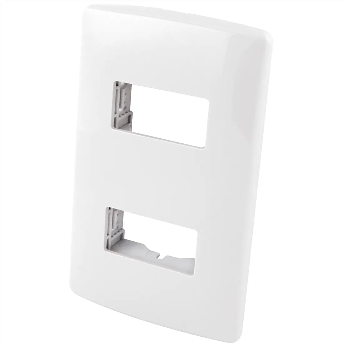 Placa Plástica ABS de una Ventana Blanca AKSI - 118306