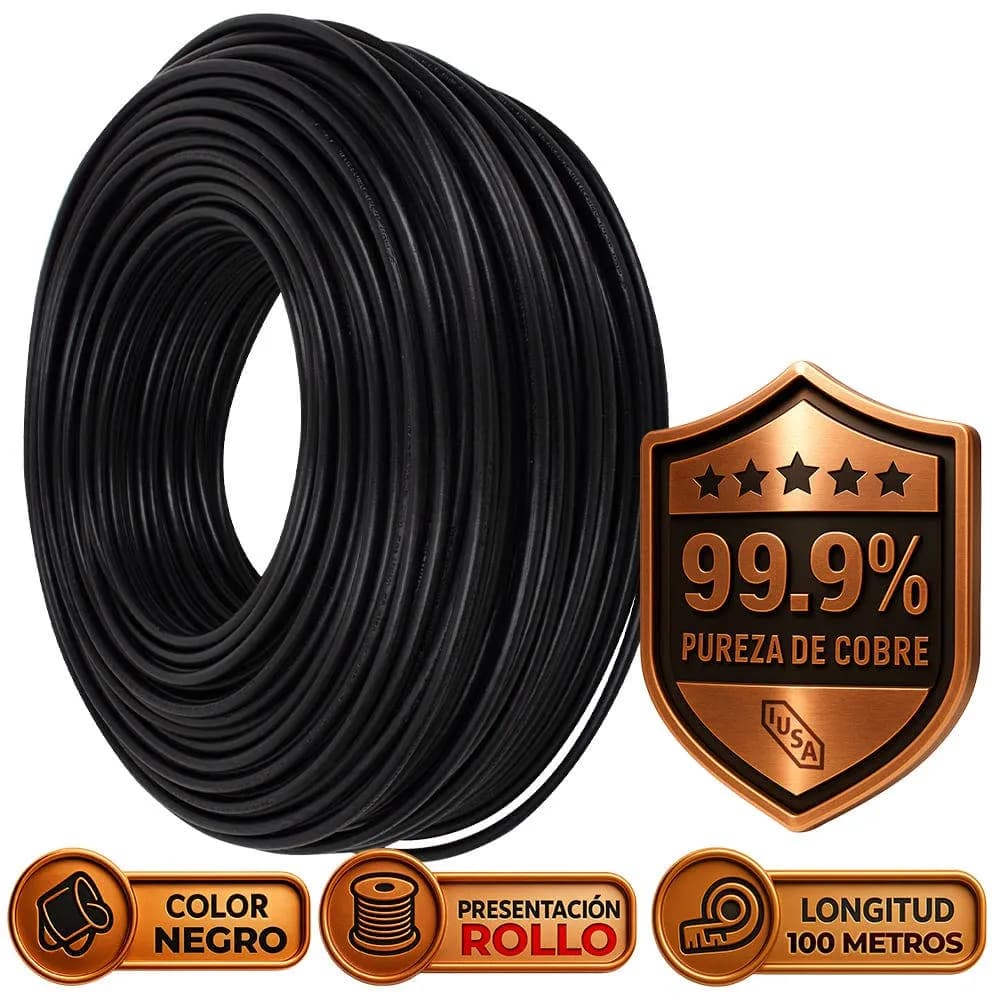 Metro de Cable Uso Rudo 2 x 14 IUSA - 301744