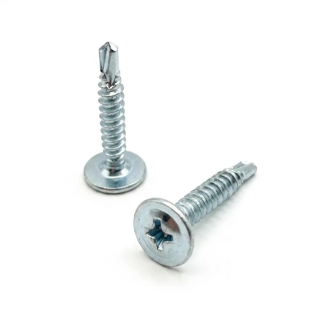 Pija Punta Broca Galvanizada 1/4" x 1 1/2" - Paquete de 50 Piezas