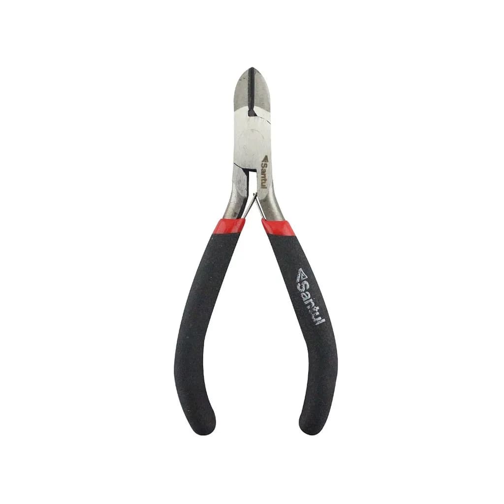 Mini Pinza de Corte Diagonal Largo 4 1/4" SANTUL - 7161