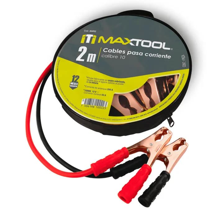 Cable Pasacorriente de 3 m Calibre 10 AKSI - 304901