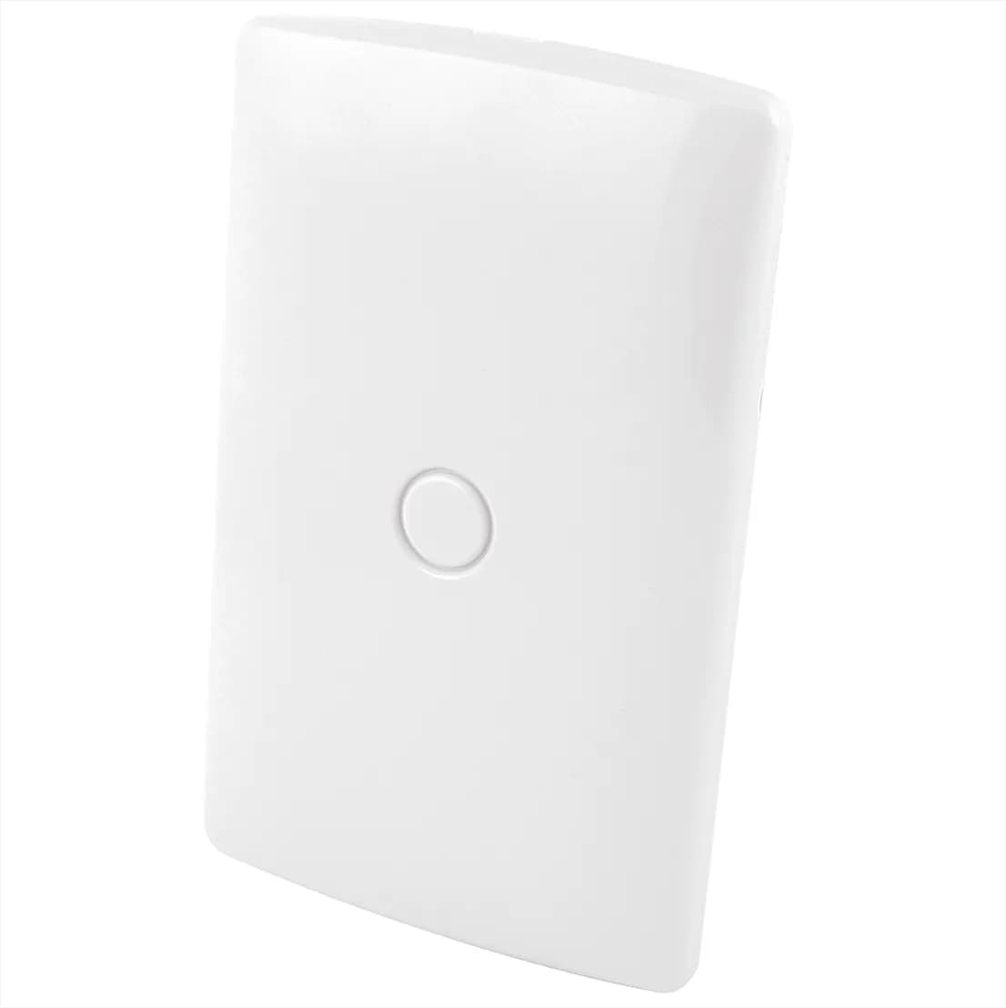 Placa de ABS para Contacto Dúplex Blanca AKSI - 118309