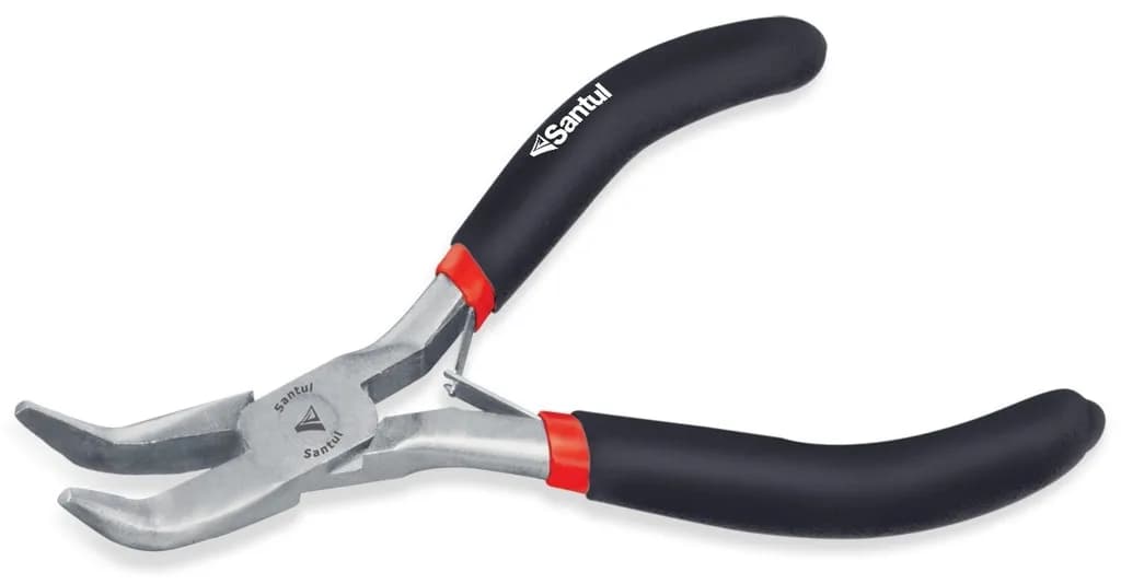 Mini Pinza de Punta Curva 5" SANTUL - 7164