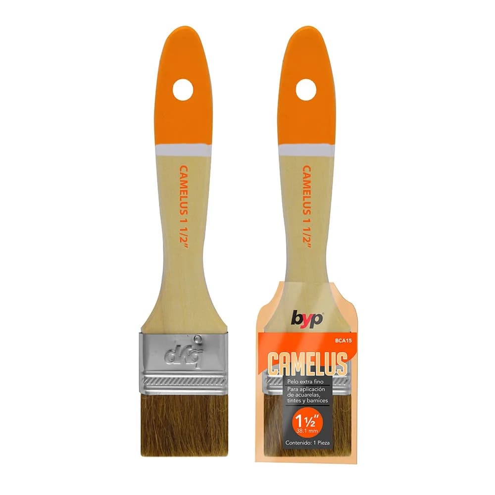 Brocha Camelus 1 1/2" BYP - BCA15