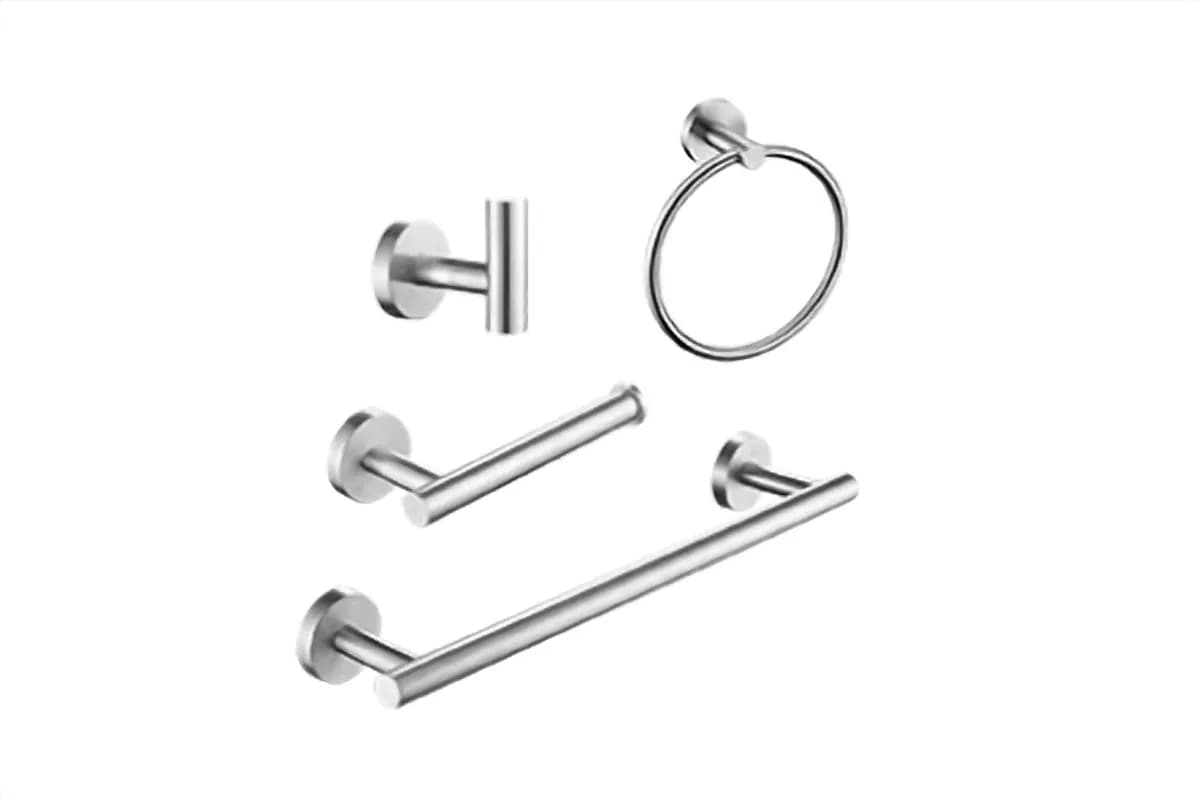Juego de Accesorios para Baño 4 Piezas Satín Meer - ACC-013