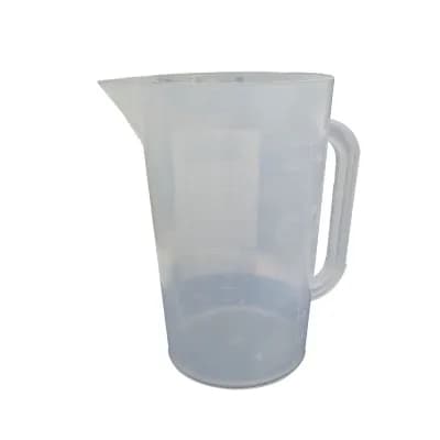 Medida de Plástico Transparente con Escala 1 L Gimbel - 14ACEITE065CH