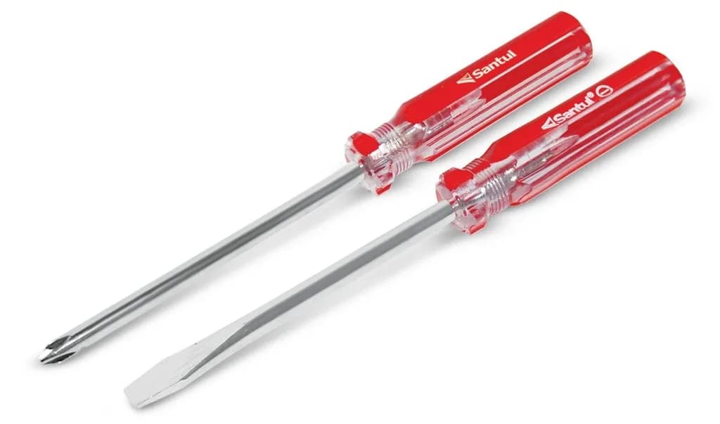 Juego de 2 Desarmadores 1/4" x 4" Santul - 8716